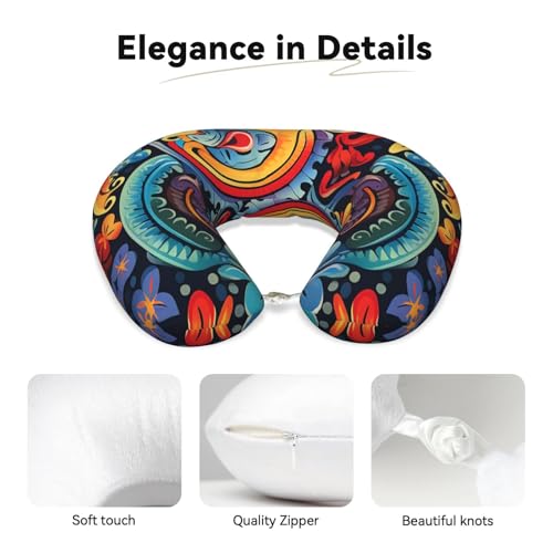Almohada cervical de espuma viscoelástica negra única miniatura 4