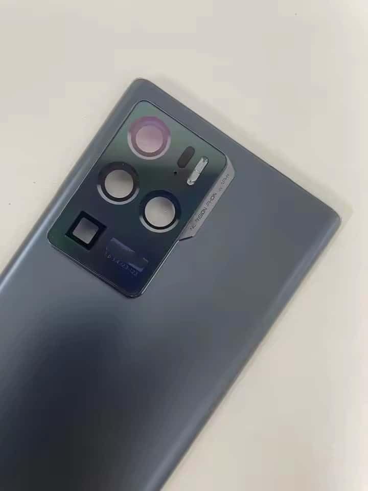 YOOOKOOO Compatible Rear Back Cover for ZTE Axon 30 Ultra 5G – Battery Door Housing Replacement Part (White no Lens)