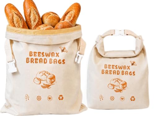 Bienenwachs Brotbeutel