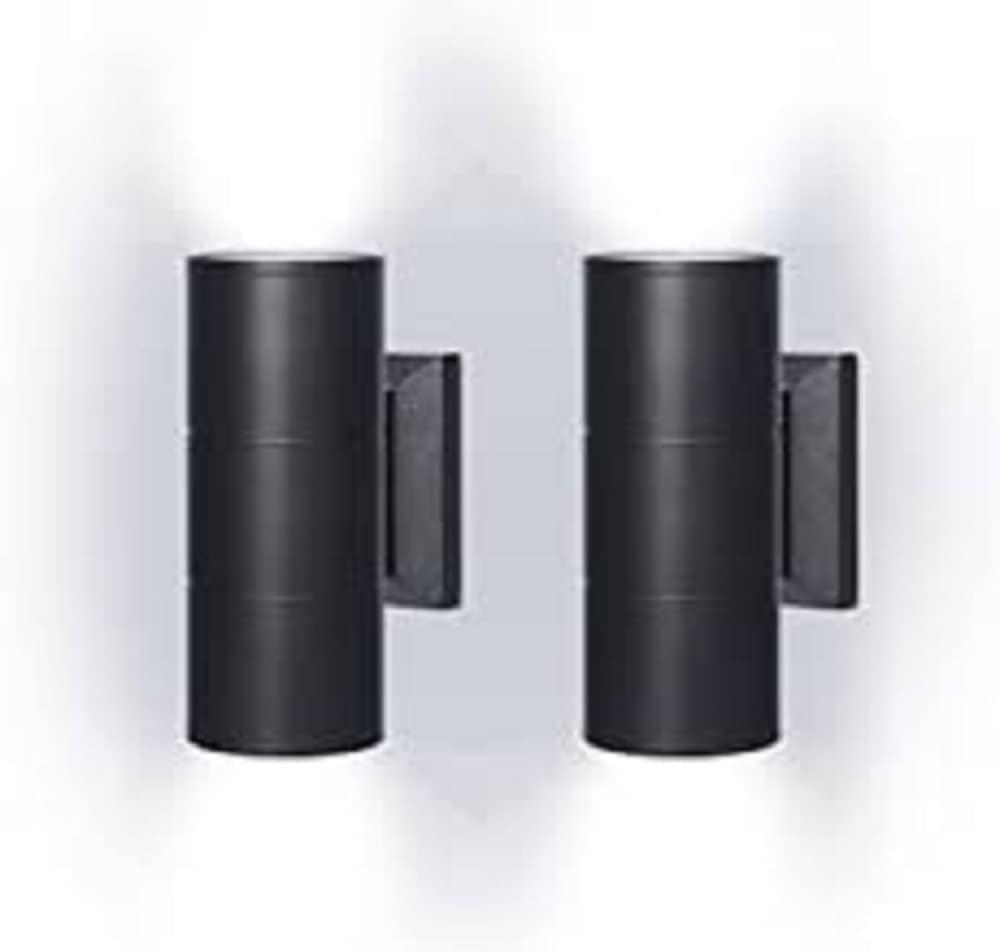 SEER wall lights 2way CYLINDRICAL SHAPE updown 10watts 3000k warm white waterproof shockproof ip65 indoor outdoor wall light for bedroom bolcony elevation living hall area PACK 2