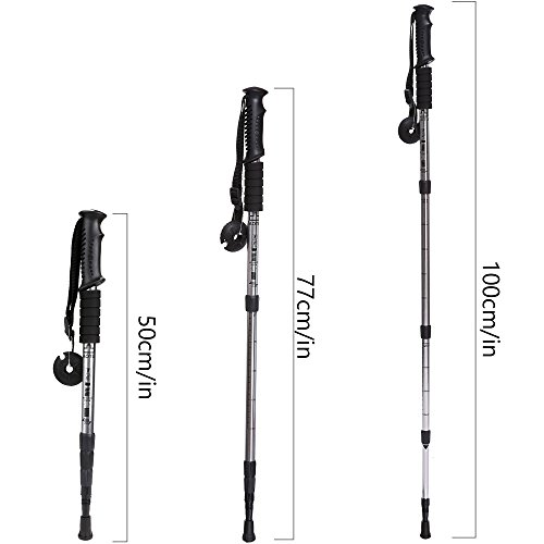 image for Expandable Baton Hot Fashion Outdoor Durable Trekking Retractable Hiki