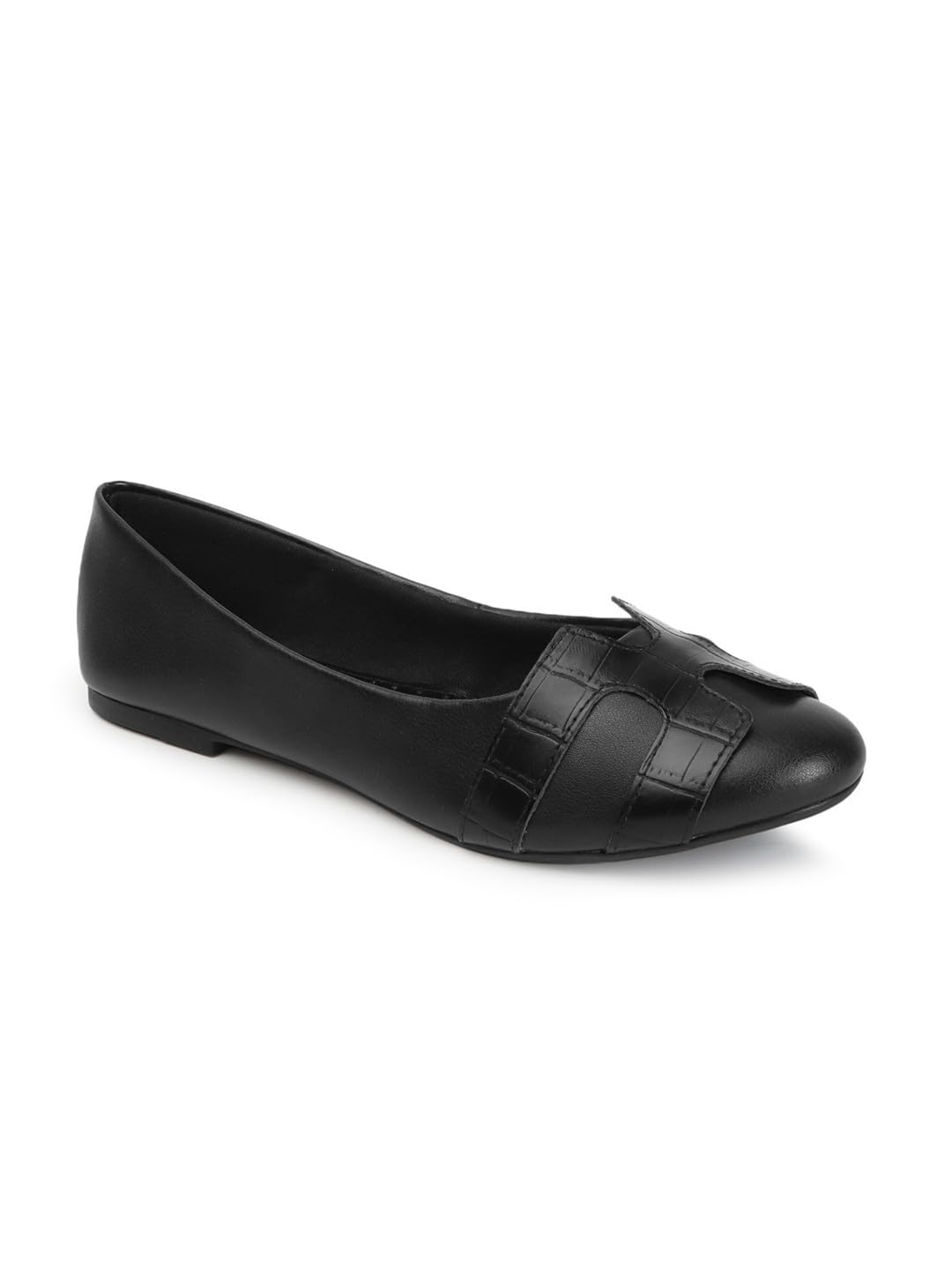 Carlton London Women Black Comfortable Slip On Shimmer Fashion Shoes for Casual use, Outdoor, Party and Holidays with Heels (39) (B0DD36XNF5) Amazon Price History, Amazon Price Tracker