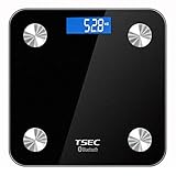 8 MEDICIONES DE COMPOSICIÓN CORPORAL: las escalas de peso corporal utilizan la tecnología BIA para proporcionarle mediciones precisas del cuerpo, que incluyen peso corporal, grasa corporal, masa muscular, agua corporal, masa ósea, calorías, metabolismo basal, metabólico activo e IMC, lo ayudan a establecer el peso objetivo y rastrea tu progreso para perder grasa o ganar músculo todos los días