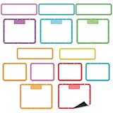 15 Pcs Magnetic Write Wipe Paper Organization Chart Dry Erase Objectives Learning Magnets for Classroom Whiteboard Great for Classroom Goals Targets School Whiteboard Teaching Essential Supplies