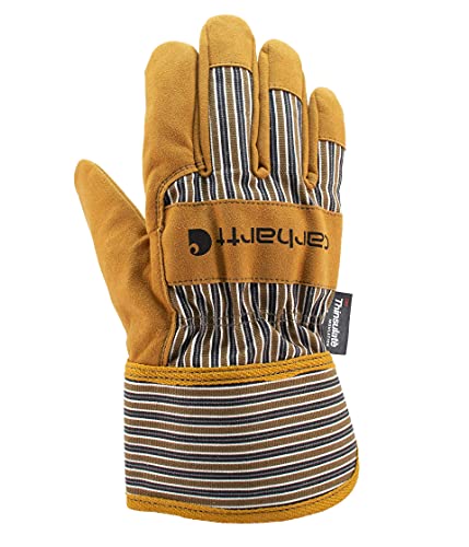 [カーハート] アクセサリー サイズ:Medium 手袋 Men's Insulated Suede Work Glove with Sa Brown メンズ [並行輸入品]