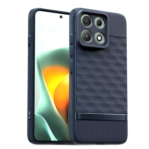 Image of Outlouders Back Cover for Motorola Moto Edge 70 Max 5G | Full Camera Protection | TPU Soft Flexible Shockproof Bumper Case (Blue)
