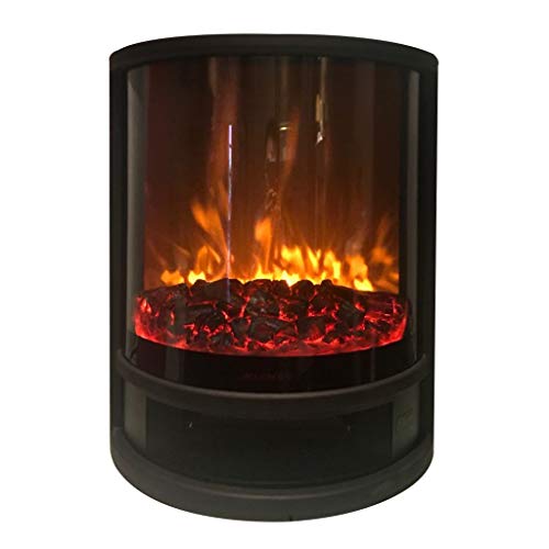 Home kleine vollelektrische Haartrockner Heizofen Energiesparende elektrische Heizung Heizofen Europäische 3D-Flamme Berg Heizofen Kamin