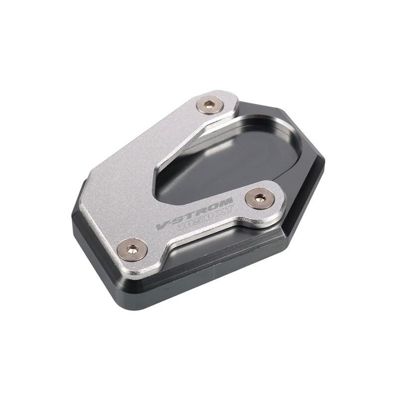 Agrandisseur de béquille CNC pour V-Strom 1050XT, plaque aluminium