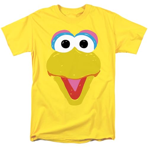 T-Shirt Sesame Street Big Bird en coton avec motif dessin jaune