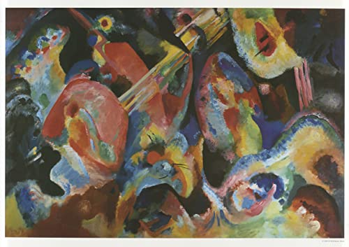 Biller Antik Weewado Wassily Kandinsky - Improvisación Deluge Impresión artística Publicidad 1096
