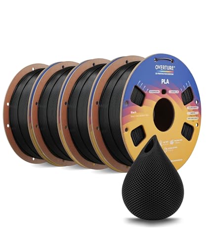Filament OVERTURE PLA Czarny (BLACK)