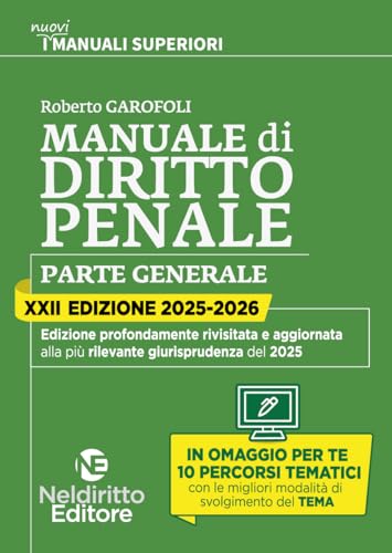 Manuale superiore di diritto penale 2025-2026. Concorso magistratura e concorsi superiori