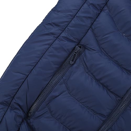 Jaqueta Aquecida para Baixo, Jaqueta Aquecida Azul Respirável à Prova d'água Em 19 áreas para Esqui