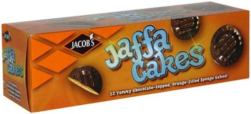 Jacob's Orange Jaffa Cakes, 5.3-Ounce Box