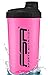 Shaker per Proteine 700 ml del marchio sportivo professionale FSA Nutrition con scala di misurazione e tappo a vite, per frullati dietetici e proteici, privo di BPA - Rosa