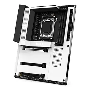 Nzxt N7 B650E-N7-B65Xt-W1-Amd B650 Chipset(Supports AMD 7000 Series CPUs) Ddr5Ram-Atx Gaming Motherboard-Integrated Rear I/O Shield-WiFi 6 Connectivity-White