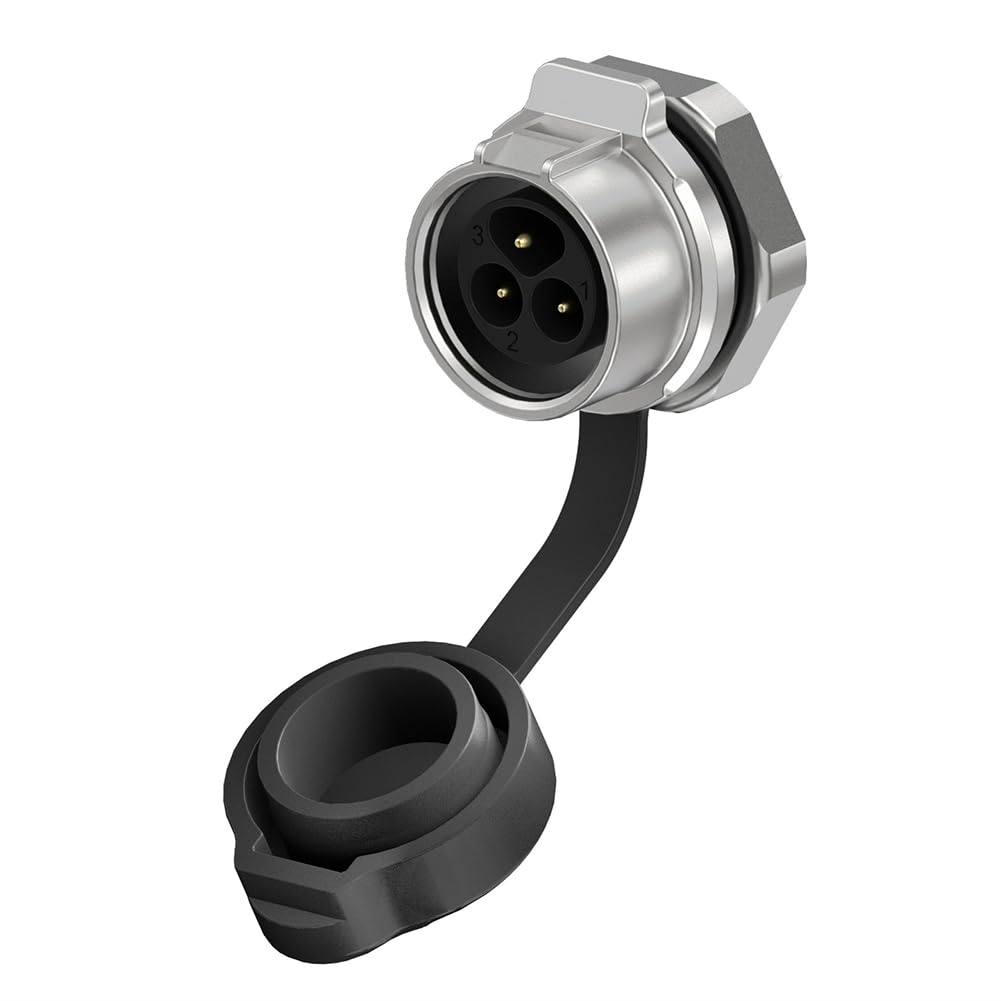 UDSKNV[KSL LP16 2 3Pin Waterproof Aviation Power Connector M16 Solderless Charger Lock Plug Socket IP68 Adapter