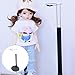 jojofuny 2Pcs Black Doll Stand for 12-15 Inch Action Figure: Adjustable Height Doll Holder for Display, Action Figure Storage Stand for Home Decoration
