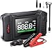 Price comparison product image Jump Starter Power Pack with Air Compressor, FLYLINKTECH 6000A Portable Car Battery Booster (All Gas/10.0L Diesel), Jump Starter and Tyre Inflator Power Pack with Jump leads, Emergency Light