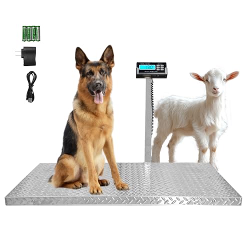 1100lb Livestock Scale, Large Pet Scales, Postal Shipping Scales