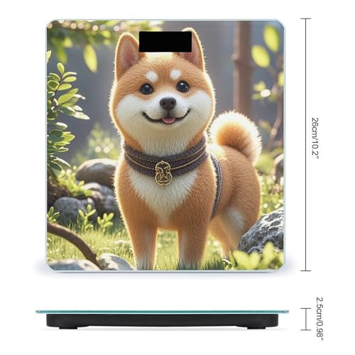 Báscula Digital para Baño en Vidrio Templado miniatura 2