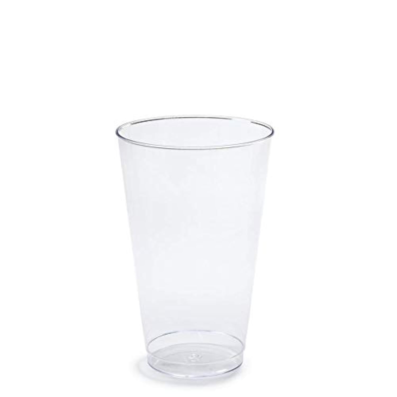OCCASIONS FINEST PLASTIC TABLEWARE " " 100 Pieces Wedding Party Disposable tumblers Cups (14 Oz, Clear Tumbler)