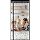 📏 𝐁𝐚𝐧𝐝 𝐕𝐞𝐥𝐜𝐫𝐨 é𝐥𝐚𝐫𝐠𝐢 : Notre store magnétique pour porte-fenêtre inclut une bande Velcro adhésive extra-forte de 3,8 cm de large (sans perçage) pour un montage ultra-stable de la moustiquaire de porte à fermeture magnétique. Ajustable au besoin. Clous fournis pour portes en bois. Dimensions moustiquaire magnétique pour porte (bord inclus) : 90x210 cm. Pour cadres intérieurs jusqu'à 82x206 cm. Installation facile par collage.