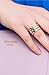 kate spade new york Set in Stone Ring Set, Clear Multi, One Size