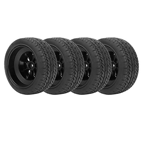 Pneus RC caoutchouc 1/10 Slash roues 12mm Short Course Truck HSP