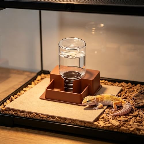 Genérico Schildkrötentränke, automatisch, auslaufsicher, breit, für Barbudo- Innenbereich, Garten, Hof-9