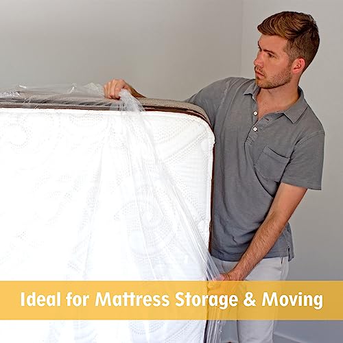 Vicmore [2 Pack] Full Mattress Bags 54-Inch By 100-Inch Mattress Storage Twin Size Mattress Plastic Cover Mattress Trash Bag #TOP4