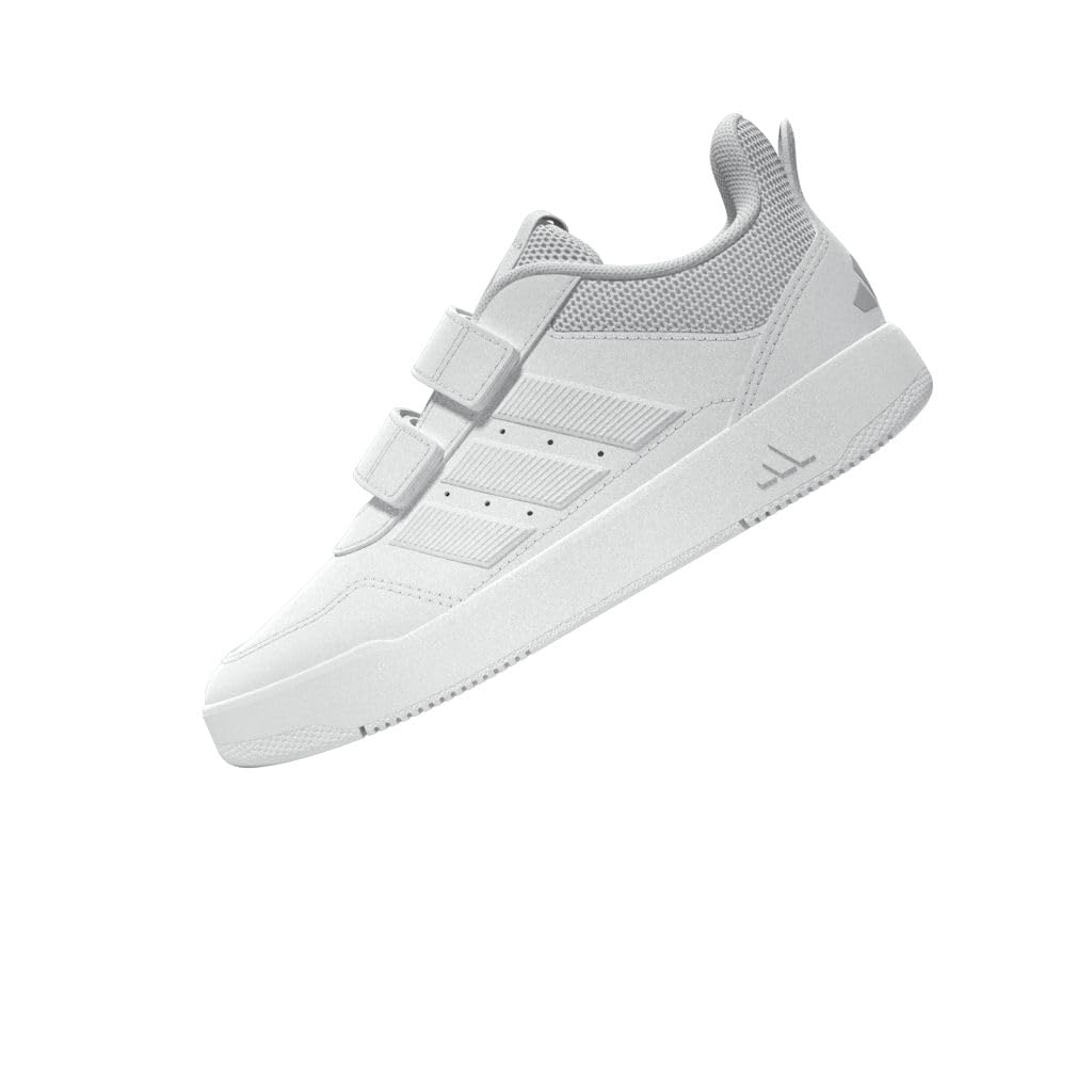 adidas Uniseks - dzieci Tensaur Sport 3.0 Hook And Loop Kids Shoes, Ftwr White/Ftwr White/Grey One, 31.5 EU