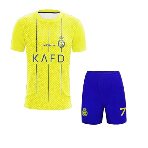 Image of Mbappe 9 Sports Football Team Jersey Boys Tshirt with Printed Shorts 2024 for Men & Kids & Boys (Kid's, Boy's& Men)