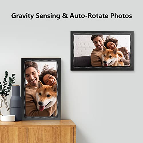 Anna Bella 15.6 Inch Digital Photo Frame Wall Mountable Large Digital Picture Frame Full HD Touchscreen Smart Cloud Photo Frame with 32GB Storage, Easy Setup to Share Photos or Videos via AiMOR APP - Image 5