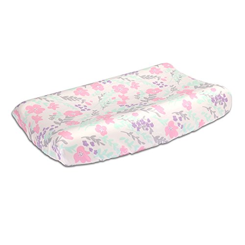 Changing Pad Cover The Peanutshell Coral Boho S 3-Pack - Polyester Personalized Changing Pad Cover Sunny Daisies 2