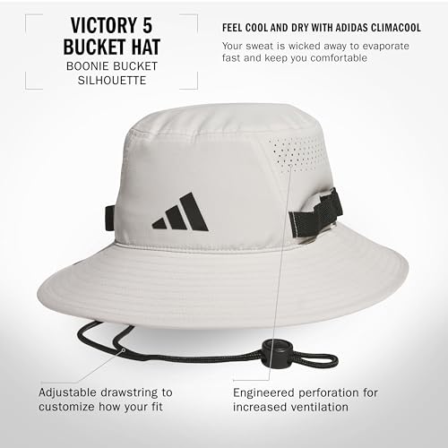 Image of adidas Men's Victory Bucket Hat - Outdoor Sun Boonie for Hiking and Fishing