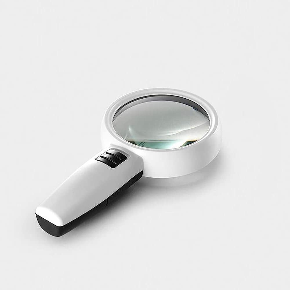 Loupe 30x haute puissance CRODY avec landisseurs d'agrandissement et lampe de lecture