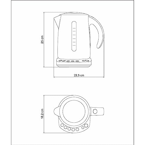 Chaleira Smart 127V, Tramontina, 69092011, Prata