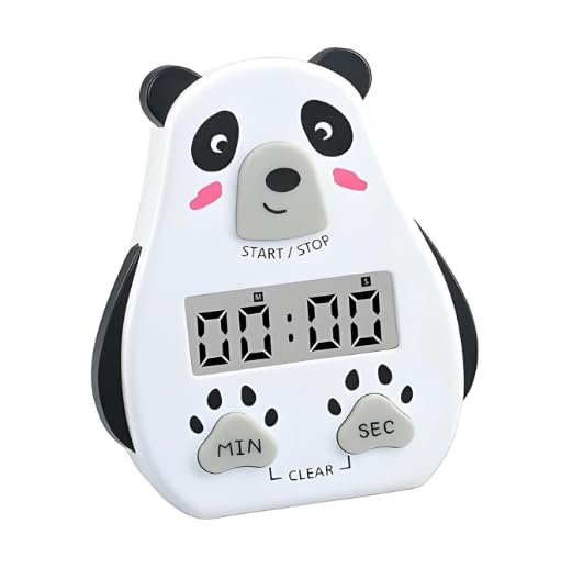 Image of Digital Kitchen Timer with On /Off Switch, Magnetic Digital Stopwatch with Big Digits & Loud Alarm - Easy-to-Read Timer for Cooking, Baking, and More (White)