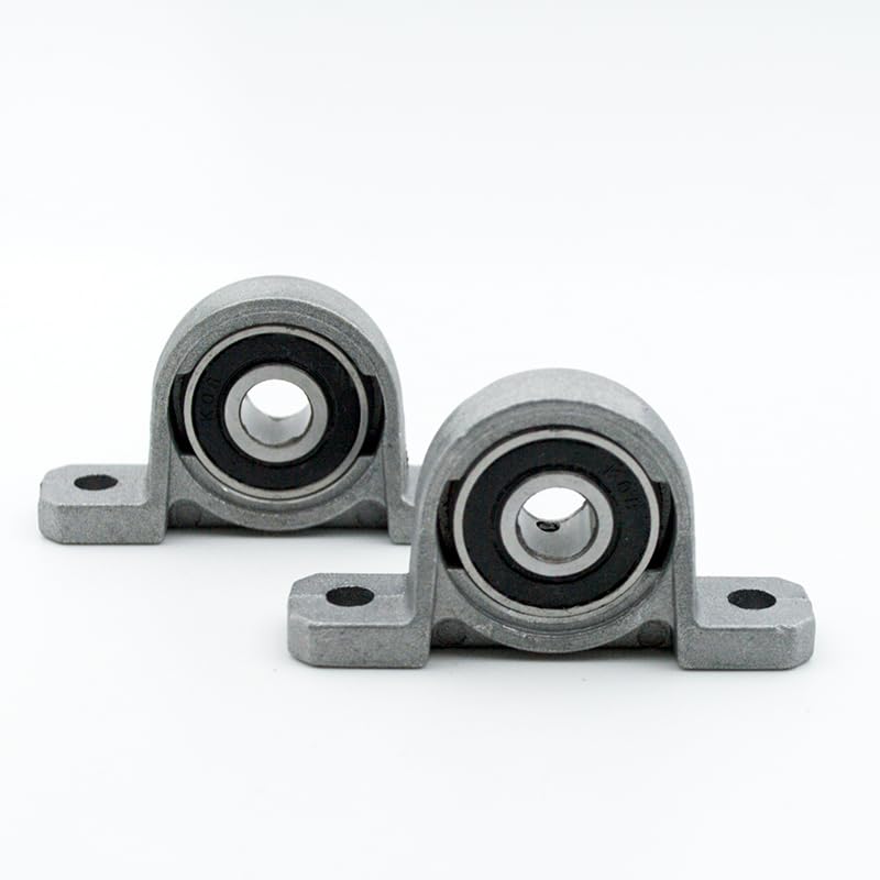 Support de palier KP08 bloc d'oreiller 8 mm roulement auto-alignant alliage zinc mini roulement x2