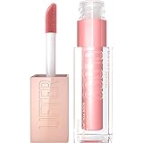 Maybelline Lifter Gloss Hydrating Lip Gloss with Hyaluronic Acid, Reef, 0.18 Ounce