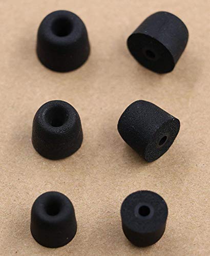 A-Focus 低反発 ウレタン製 イヤパッド Shu-re SE215 SE112 SE535 SE110 SE115 SE210 SE310 SE315 SE420 SE425 SE530 E3C E3G E4C E4G E5C E500PTH に対応 ソフト・フォーム・イヤーパッド 記憶イヤパッド イヤーピース 低反発ウレタン 最高の遮音性 6個3ペア 互換品 SHU-RE Sサイズ