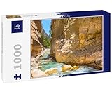 Lais Puzzle Pasaje del Famoso desfiladero de Samaria, Creta, Grecia 1000 Piezas