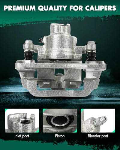 Image of SCITOO Rear Right Brake Caliper With Bracket 19B2582 Compatible For Subaru Baja 2003-2006 For Subaru Legacy 2000-2004 For Subaru Outback 2001-2004