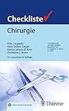 Checkliste Chirurgie (Checklisten Medizin)