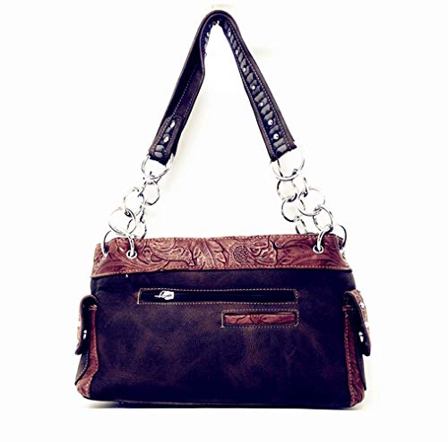 Premium Western Suede Leather Women's shoulder handbag in 2 colors.2