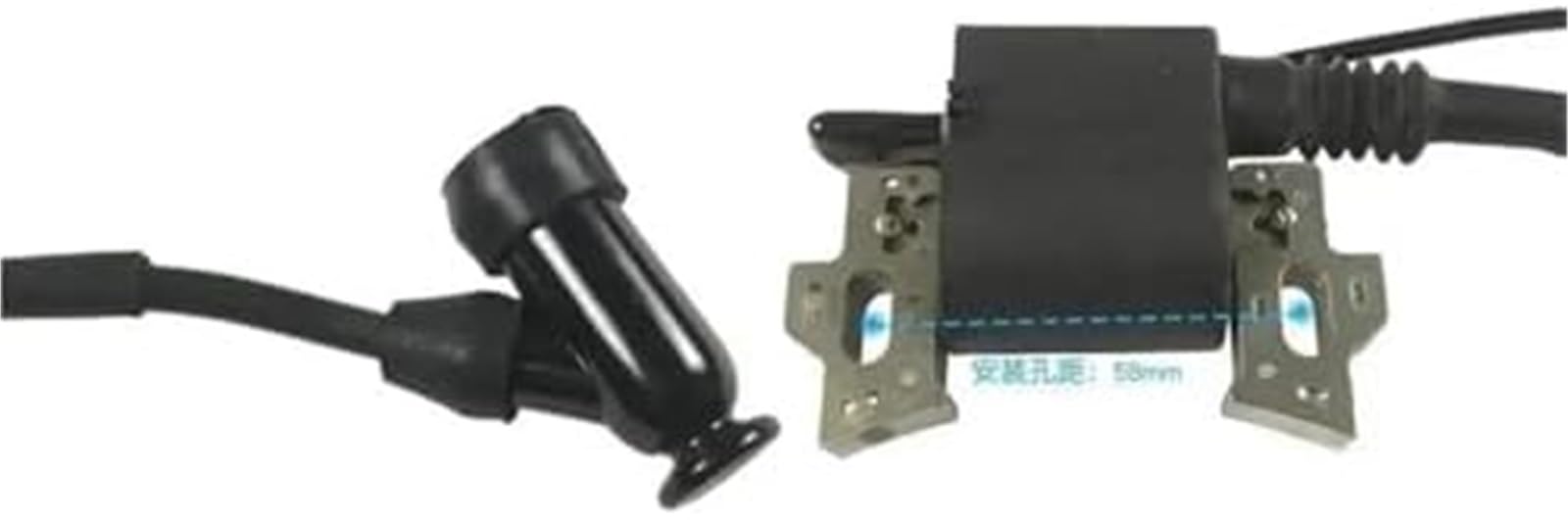 Bobina de Chispa del Motor de Gasolina Bobina de Encendido para cortacésped 1P65F 1P56F 1P64F 1P68F 1P70F 5.0Hp 6.5Hp 135Cc 159Cc Encendedor Eje Vertical Magneto estator