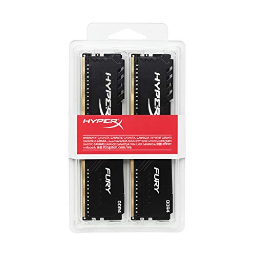 Image of HyperX Fury 32GB 3200MHz DDR4 CL16 DIMM (Kit of 2) Black XMP Desktop Memory HX432C16FB3K2 /32