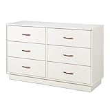 South Shore Logik Collection Double Dresser, Pure White
