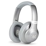 JBL Everest 710 GA Wireless Over-Ear-Kopfhörer mit Stimme Aktivierung und integrierter Fernbedienung und Mikrofon (Silber)